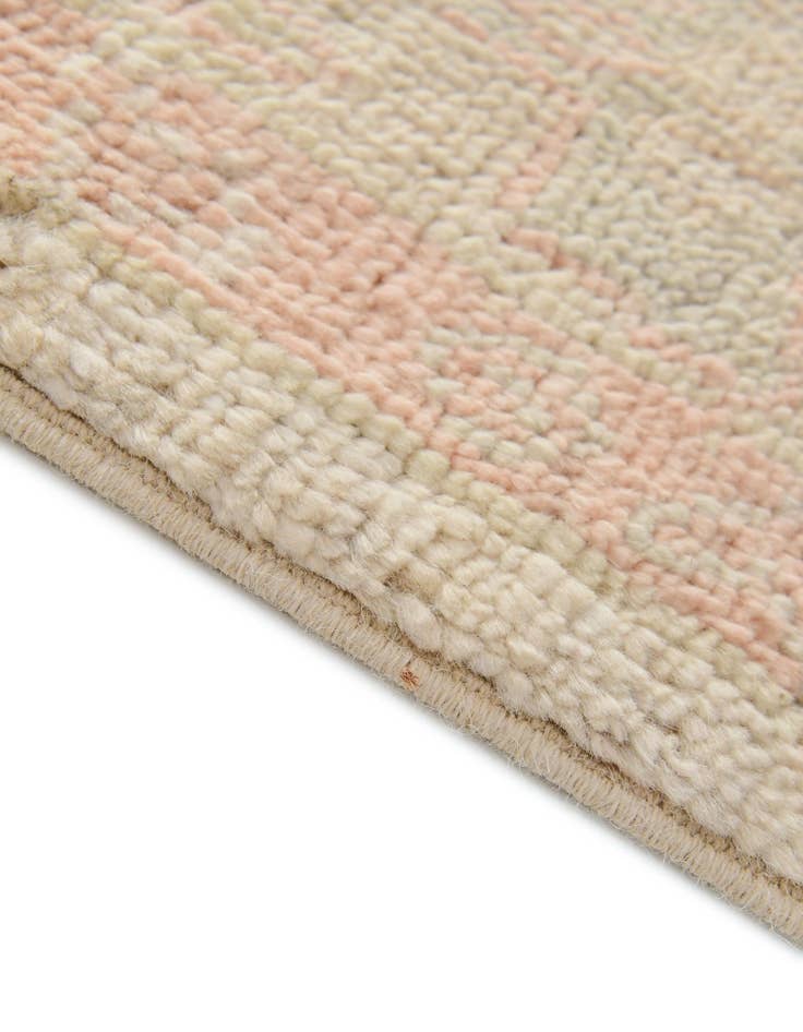 Detail image of  4' 2 x 6' 3  Hand Knotted Oushak Wool Rug