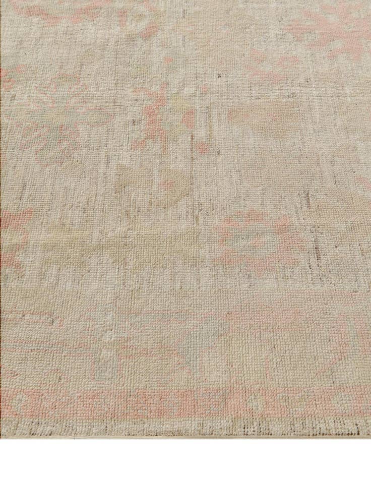 Detail image of  5' 4 x 6' 10  Hand Knotted Oushak Wool Rug