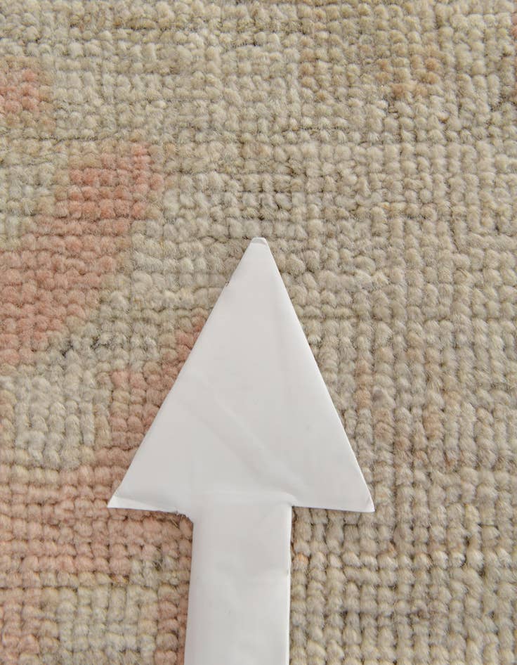 Detail image of  5' 4 x 6' 10  Hand Knotted Oushak Wool Rug