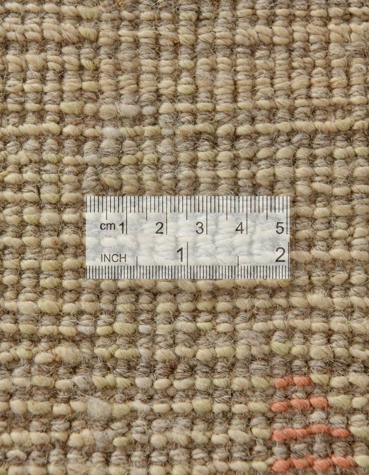 Detail image of  5' 2 x 7' 4  Hand Knotted Oushak Wool Rug