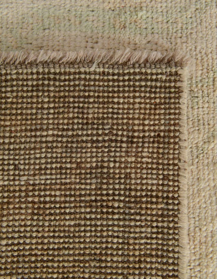 Detail image of  4' 4 x 6' 3  Hand Knotted Oushak Wool Rug