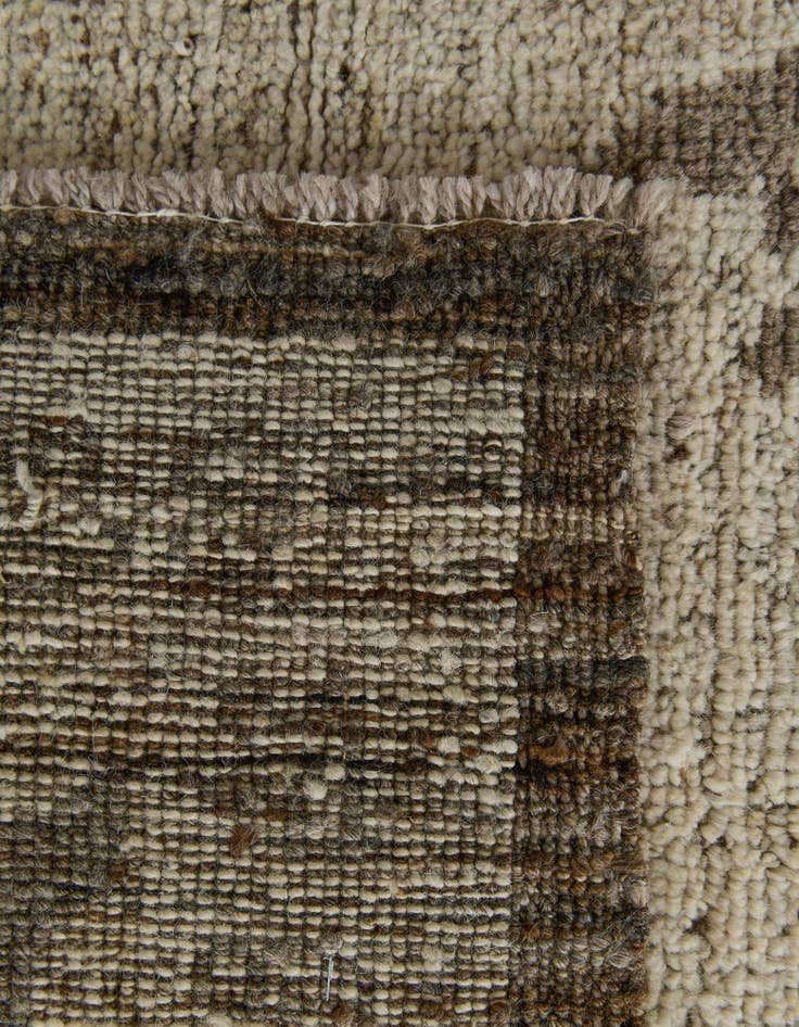 Detail image of 8' 3 x 10' 1 Hand Knotted Oushak Wool Rug