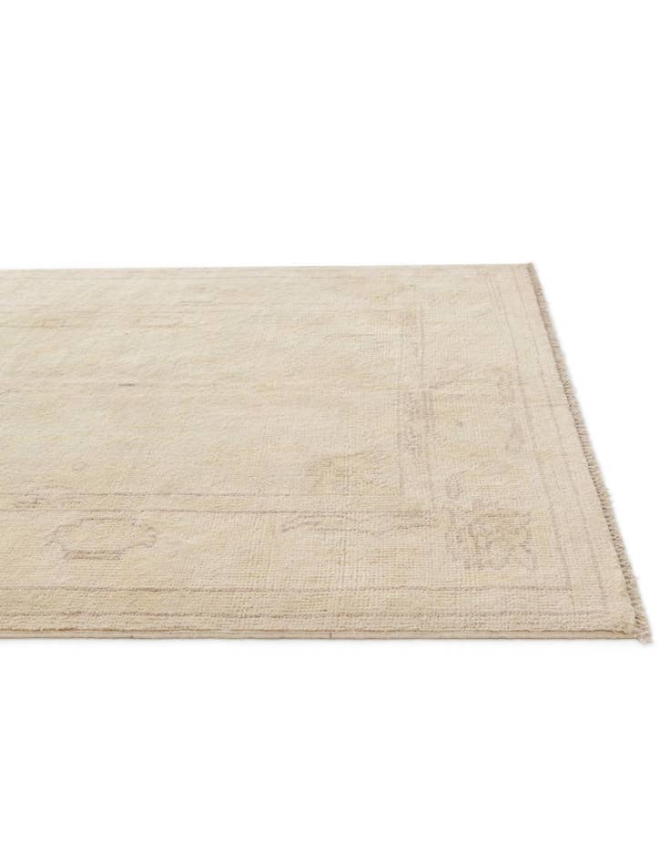 Detail image of  4' 3 x 6'  Hand Knotted Oushak Wool Rug