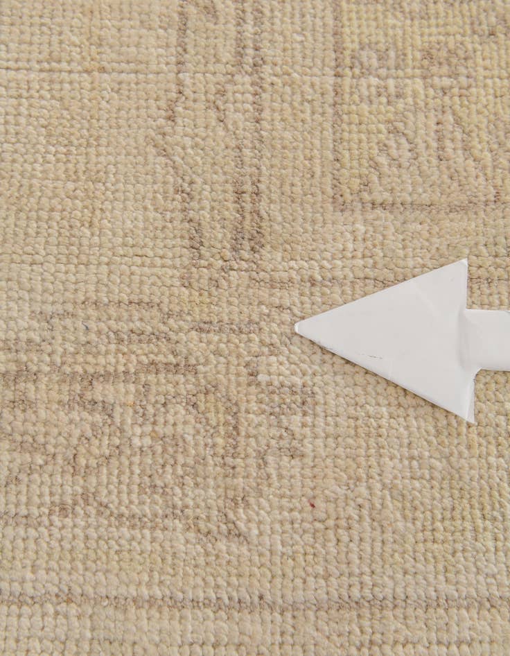 Detail image of  4' 3 x 6'  Hand Knotted Oushak Wool Rug