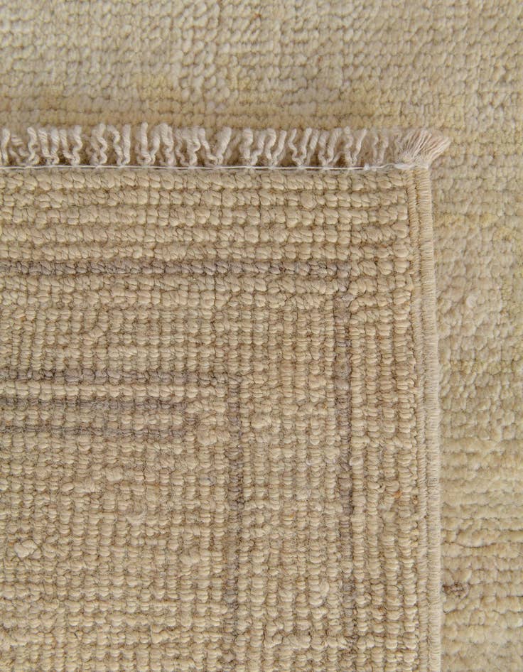 Detail image of  4' 3 x 6'  Hand Knotted Oushak Wool Rug