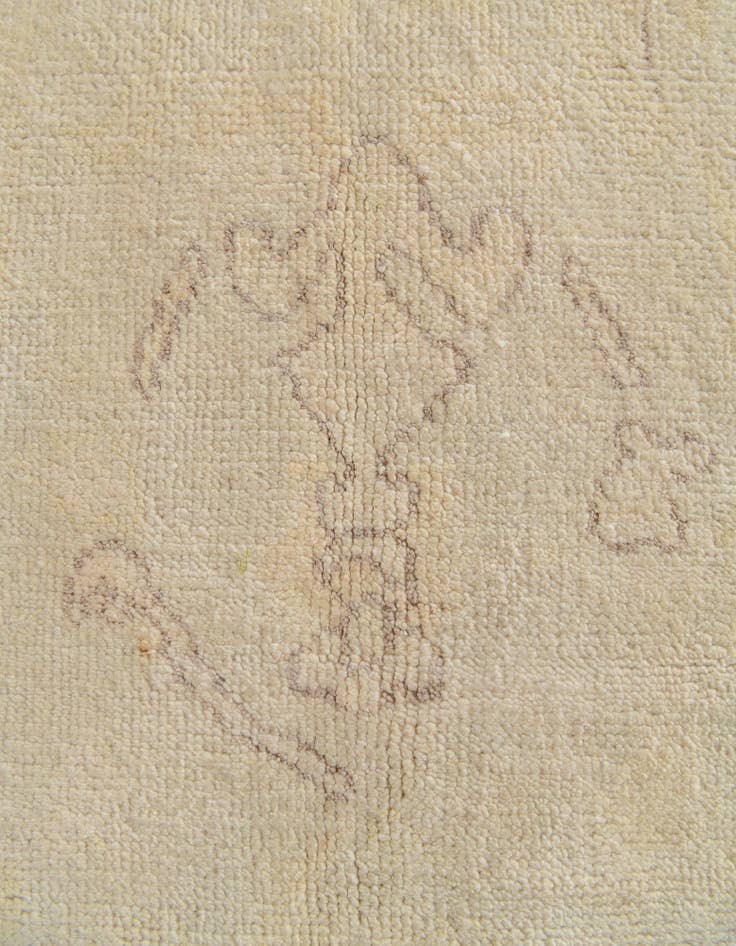 Detail image of  4' 3 x 6'  Hand Knotted Oushak Wool Rug