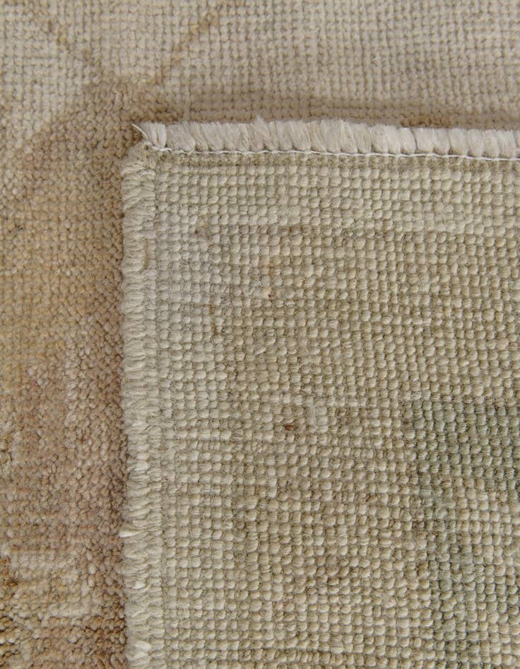 Detail image of 8' 4 x 9' 10 Hand Knotted Oushak Wool Rug