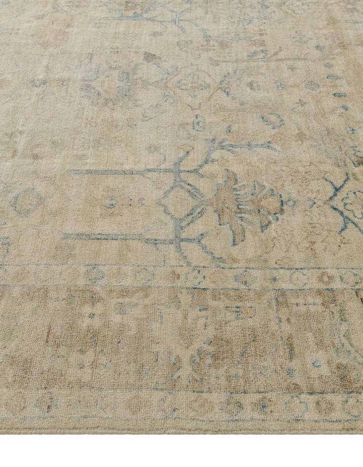 Detail image of 8' x 9' 9 Hand Knotted Oushak Wool Rug