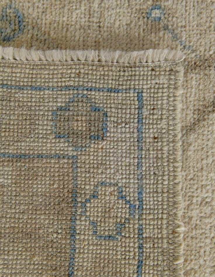 Detail image of 8' x 9' 9 Hand Knotted Oushak Wool Rug