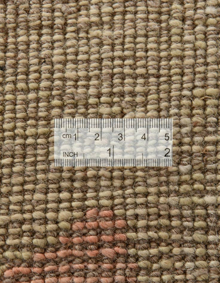 Detail image of  5' 1 x 6' 10  Hand Knotted Oushak Wool Rug