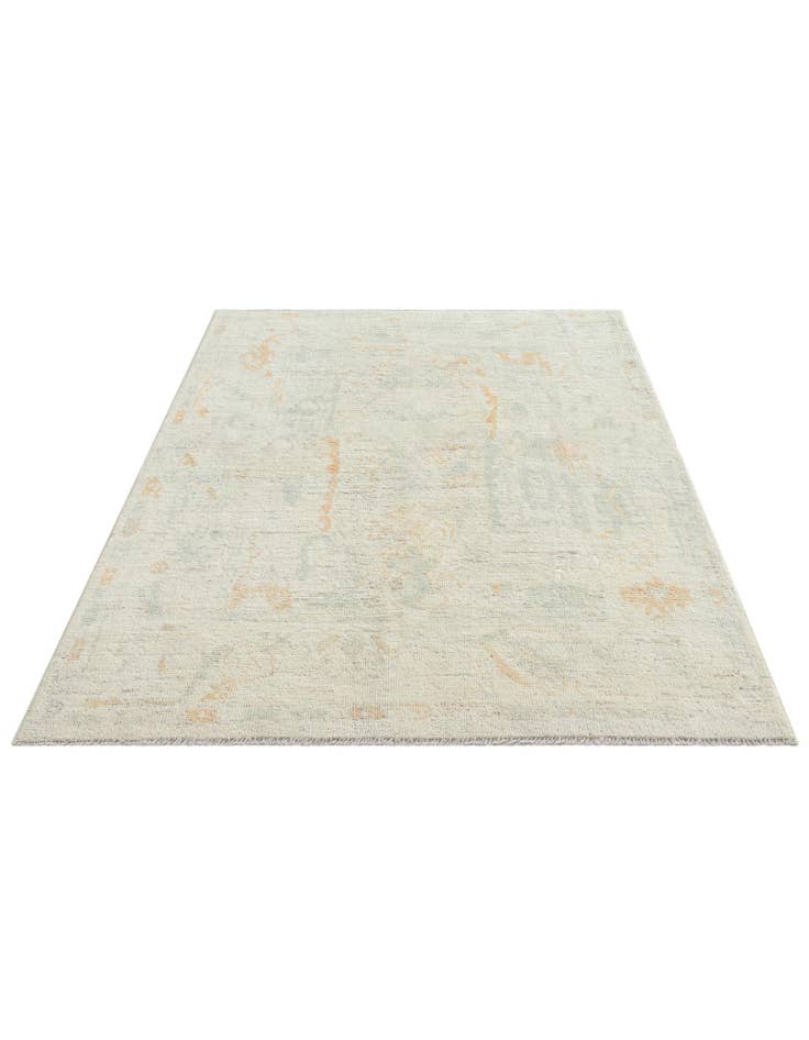 Detail image of  5' x 7' 2  Hand Knotted Oushak Wool Rug