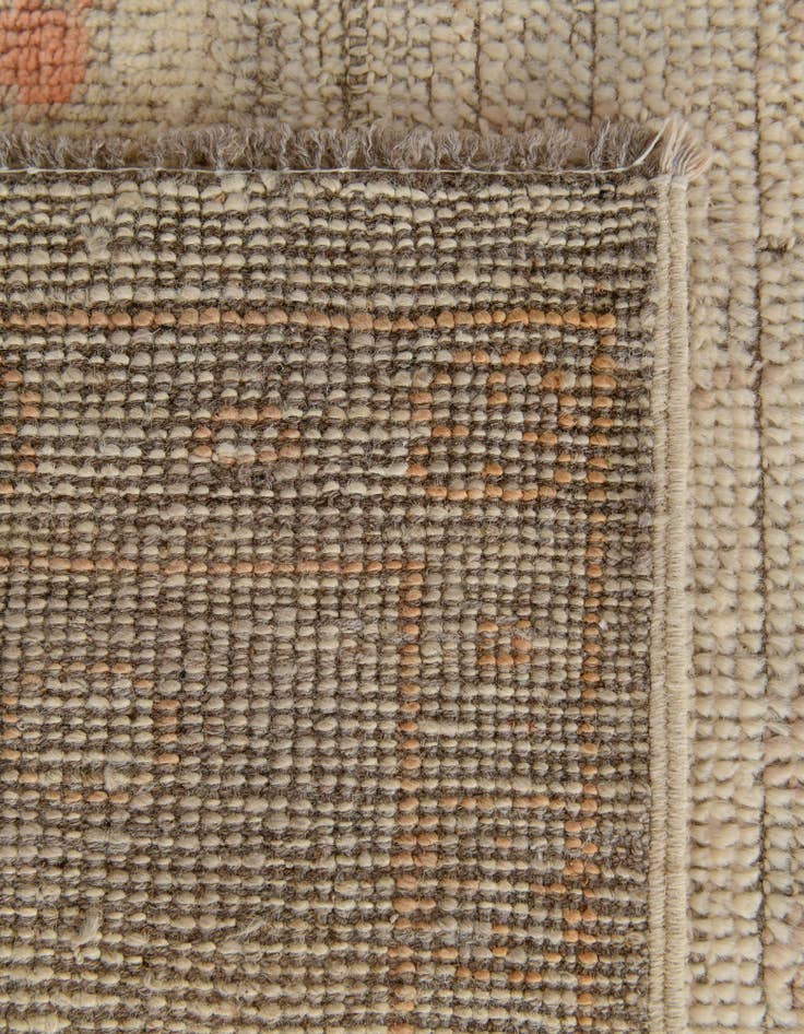 Detail image of  5' 2 x 6' 7  Hand Knotted Oushak Wool Rug
