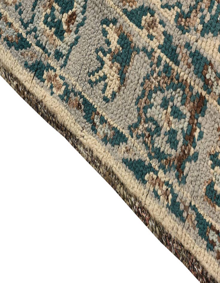 Detail image of  5' 2 x 7' 2  Hand Knotted Oushak Wool Rug