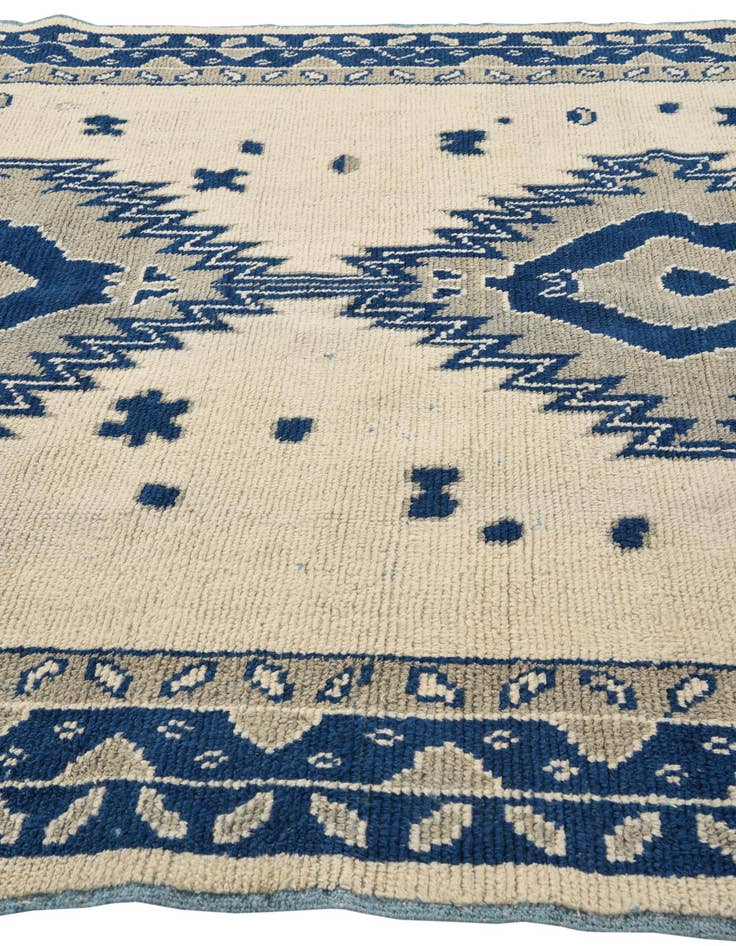 Detail image of  7' 10 x 10' 4  Hand Knotted Oushak Wool Rug