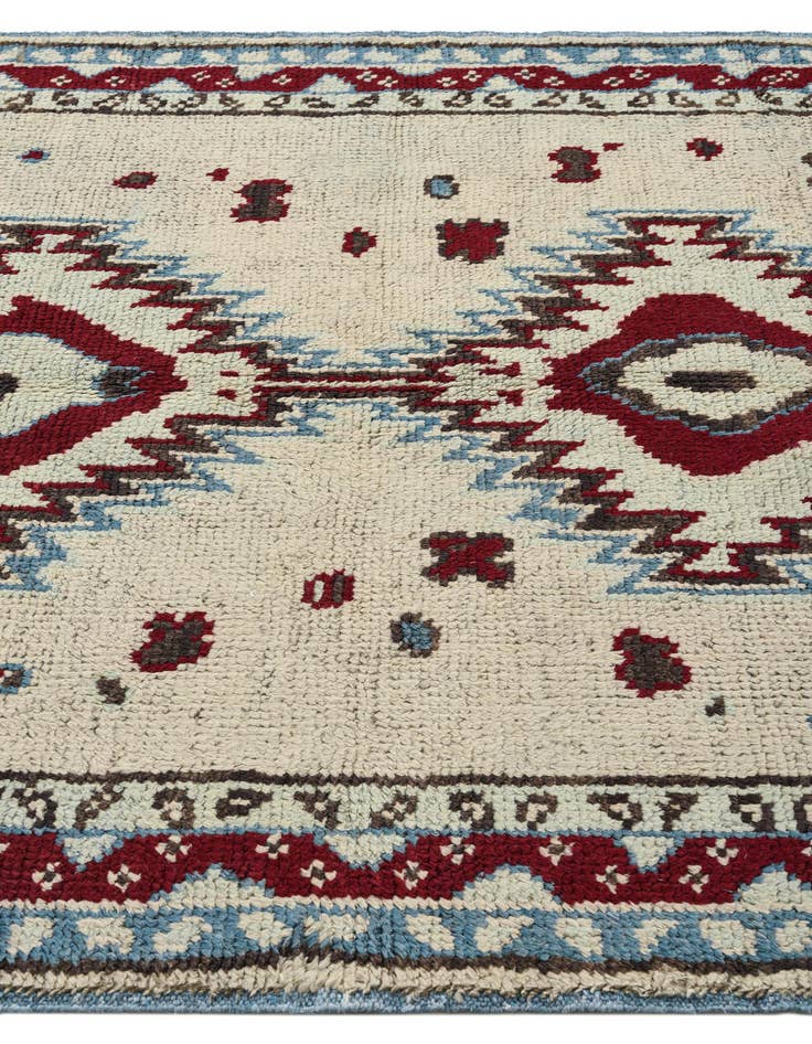 Detail image of  5' x 7' 2  Hand Knotted Oushak Wool Rug