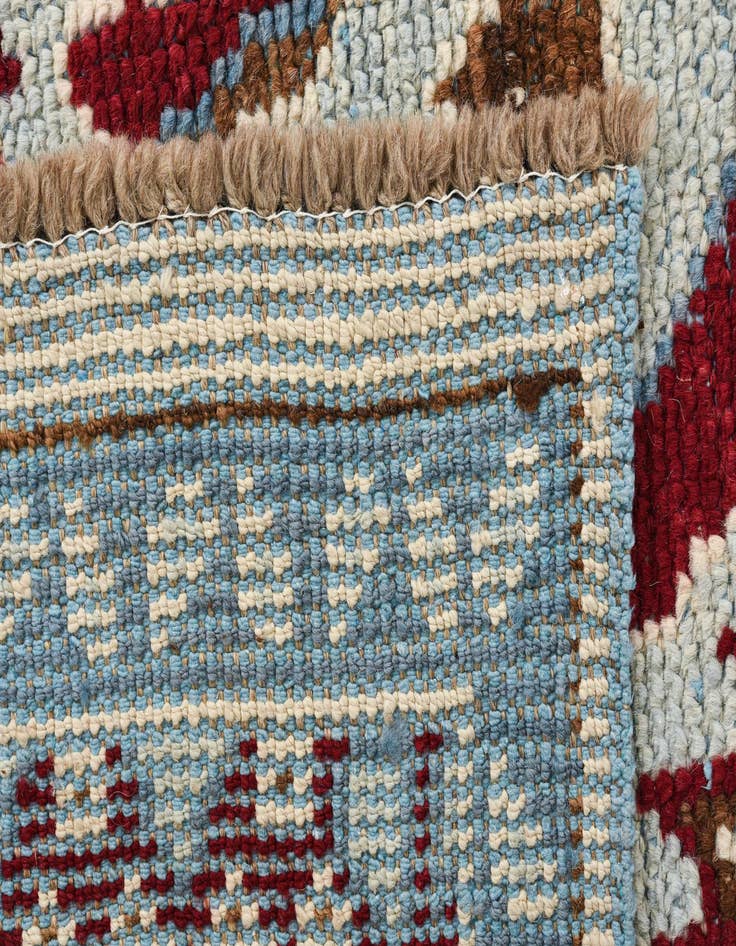 Detail image of  5' 1 x 7' 8  Hand Knotted Oushak Wool Rug