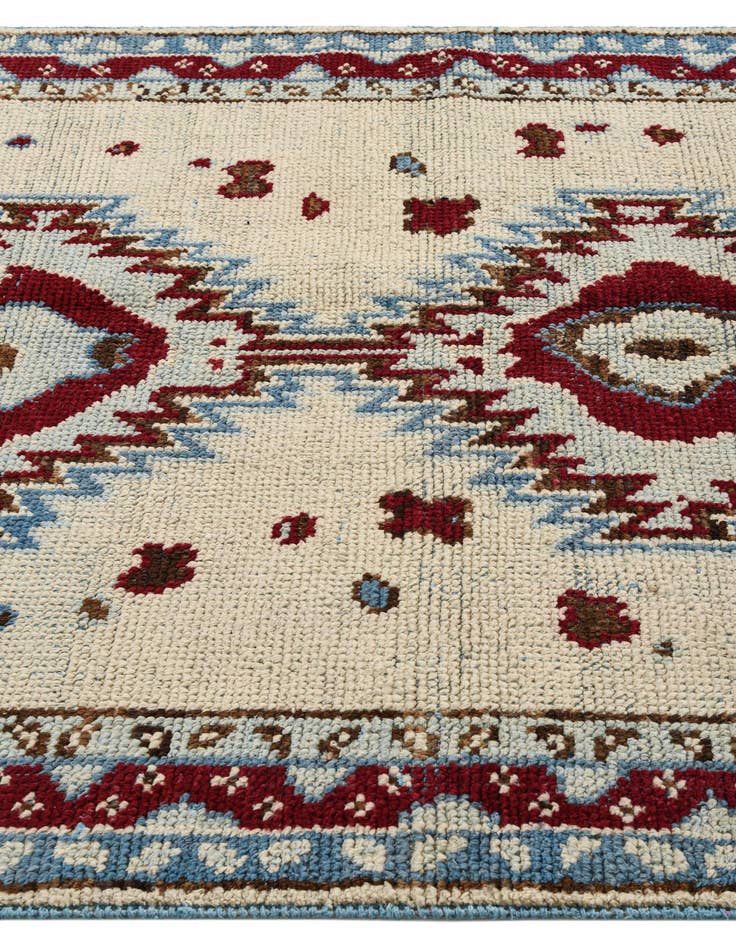 Detail image of  5' 1 x 7' 8  Hand Knotted Oushak Wool Rug