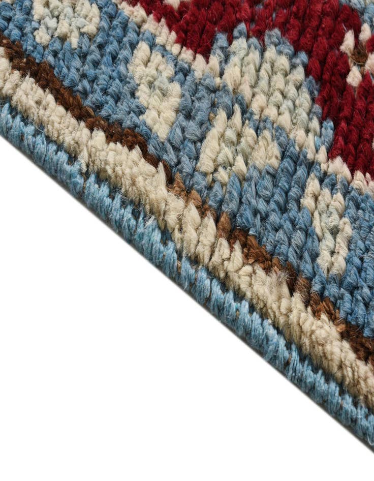 Detail image of  5' 1 x 7' 8  Hand Knotted Oushak Wool Rug