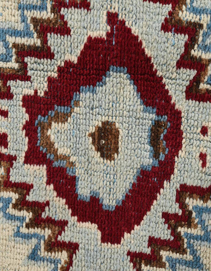 Detail image of  5' 1 x 7' 8  Hand Knotted Oushak Wool Rug