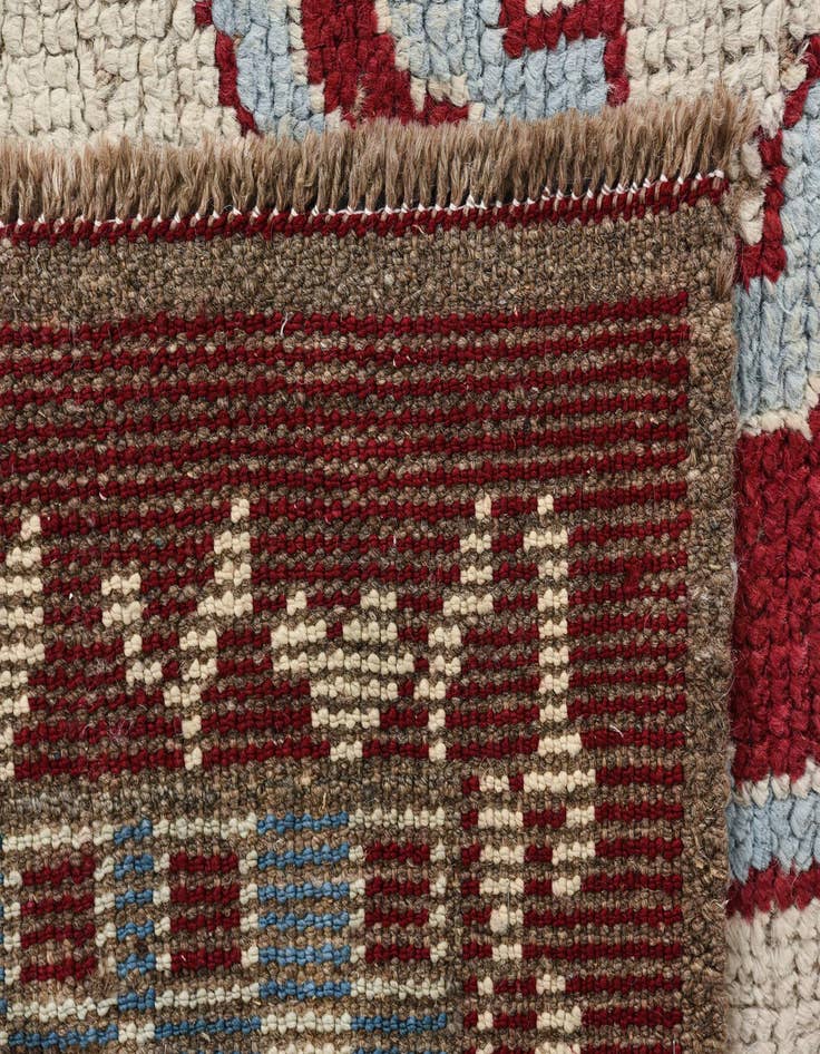 Detail image of  8' 2 x 10' 7  Hand Knotted Oushak Wool Rug