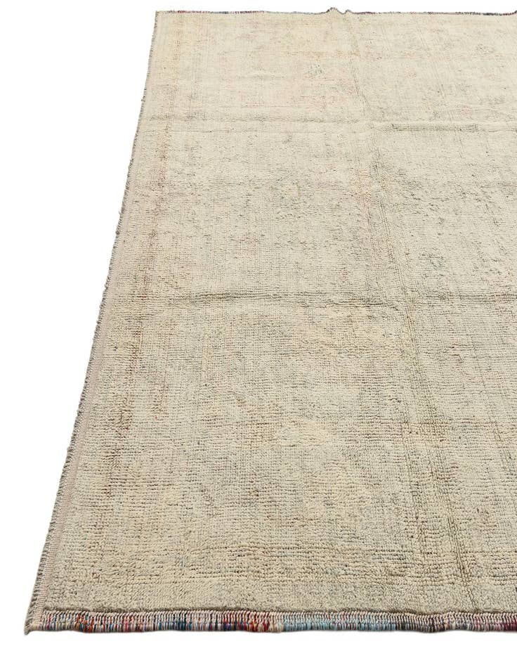 Detail image of  9' x 12' 2  Hand Knotted Oushak Wool Rug