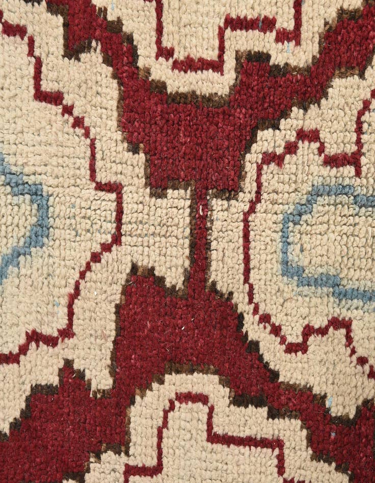 Detail image of  9' x 12' 4  Hand Knotted Oushak Wool Rug
