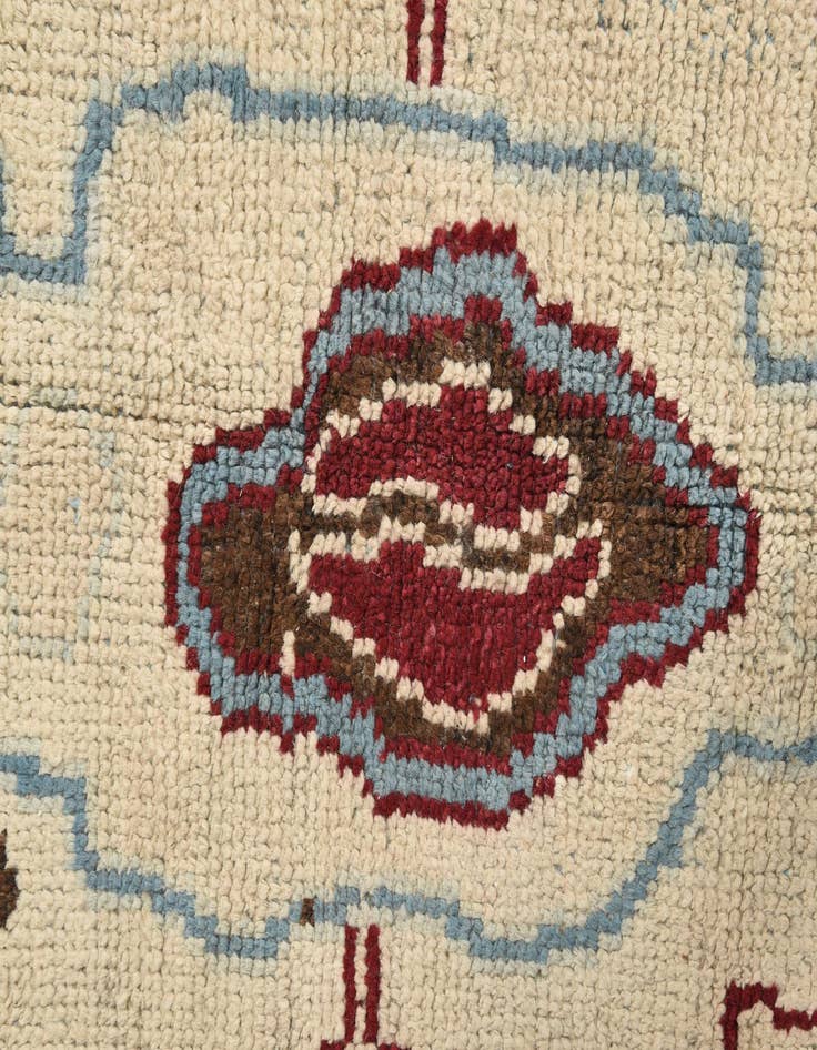 Detail image of  9' x 12' 4  Hand Knotted Oushak Wool Rug