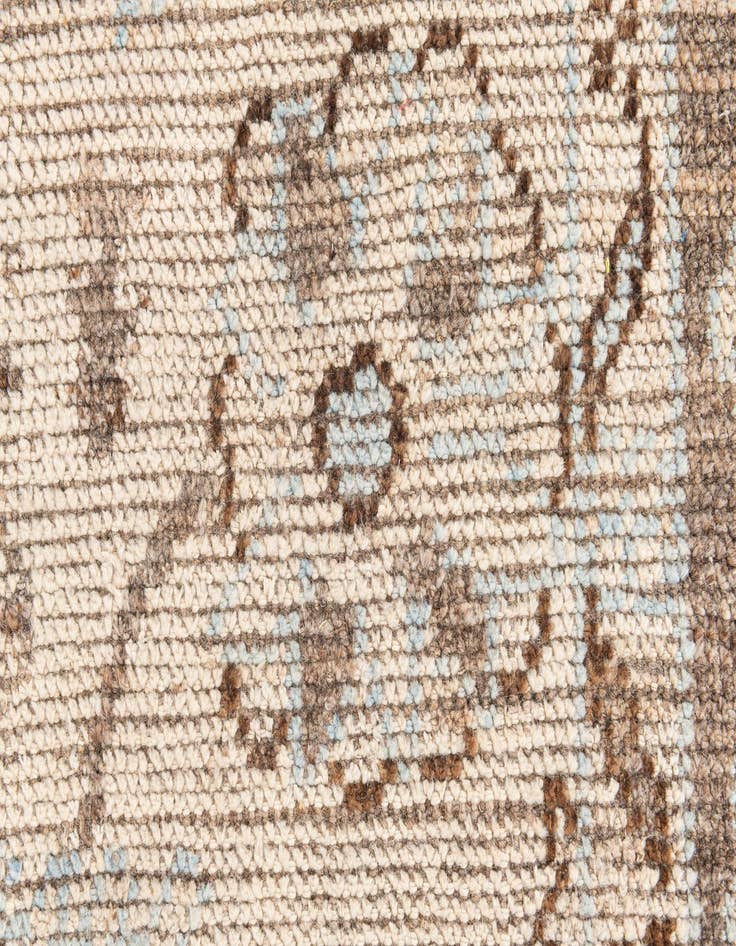 Detail image of  6' 5 x 8' 10  Hand Knotted Oushak Wool Rug