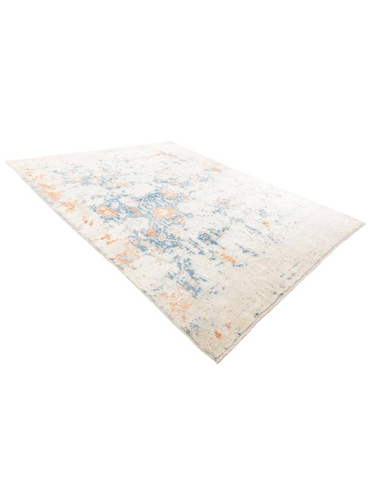 Detail image of  9' 1 x 11' 7  Hand Knotted Oushak Wool Rug