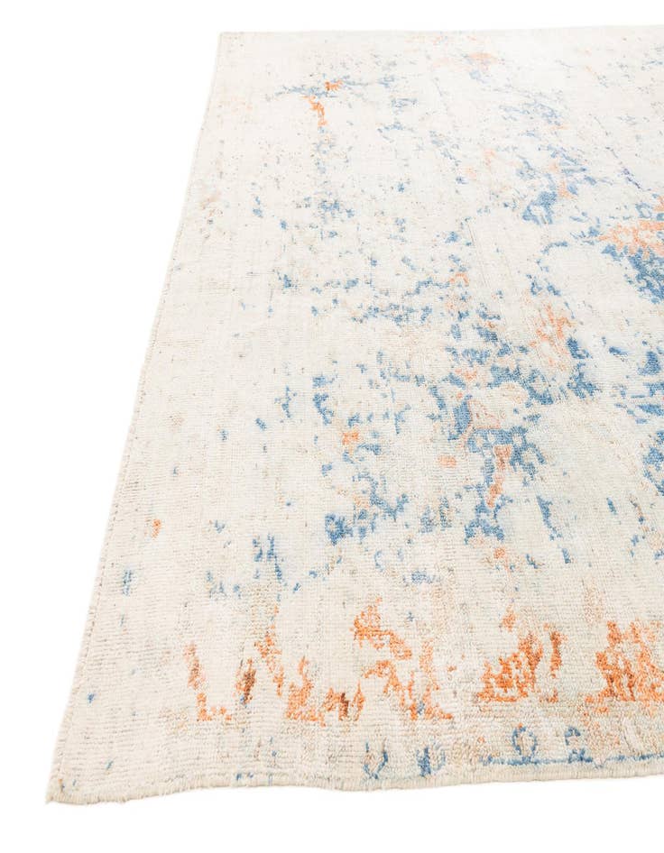 Detail image of  9' 1 x 11' 7  Hand Knotted Oushak Wool Rug