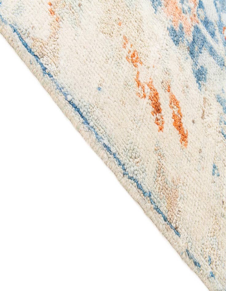Detail image of  9' 1 x 11' 7  Hand Knotted Oushak Wool Rug