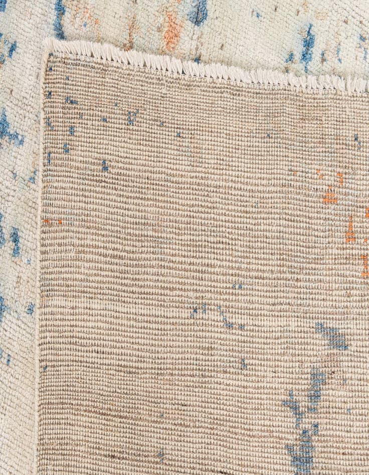 Detail image of  9' 1 x 11' 7  Hand Knotted Oushak Wool Rug