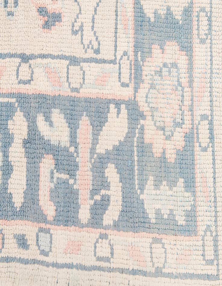 Detail image of  8' 1 x 9' 10  Hand Knotted Oushak Wool Rug