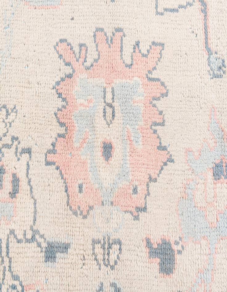 Detail image of  8' 1 x 9' 10  Hand Knotted Oushak Wool Rug