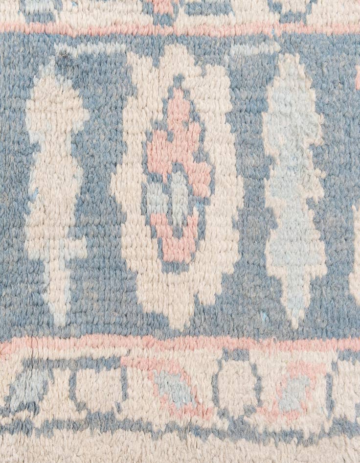 Detail image of  8' 1 x 9' 10  Hand Knotted Oushak Wool Rug