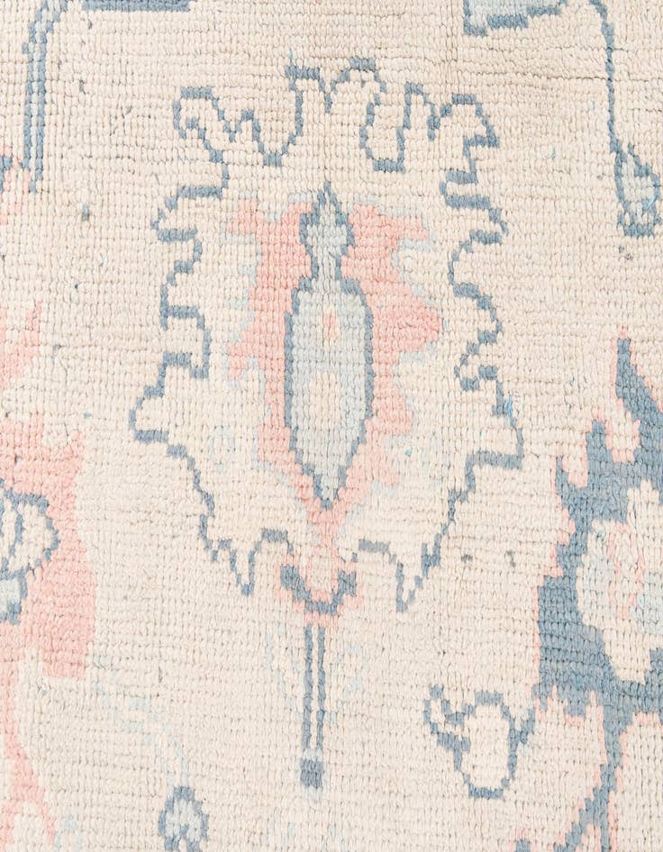 Detail image of  8' 1 x 9' 10  Hand Knotted Oushak Wool Rug