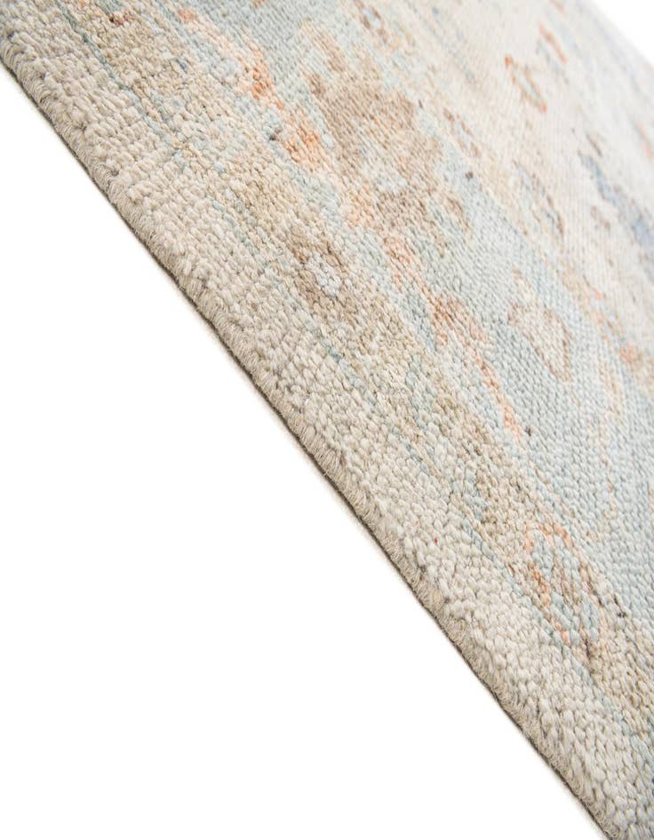 Detail image of  9' 2 x 12' 2  Hand Knotted Oushak Wool Rug