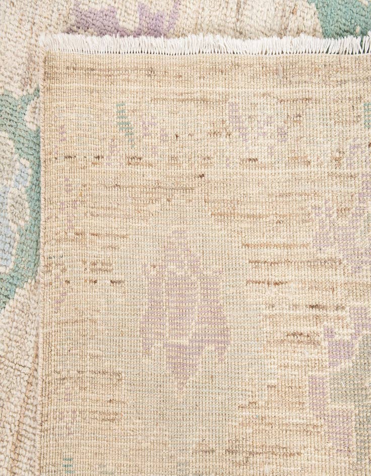 Detail image of  9' 2 x 11' 10  Hand Knotted Oushak Wool Rug