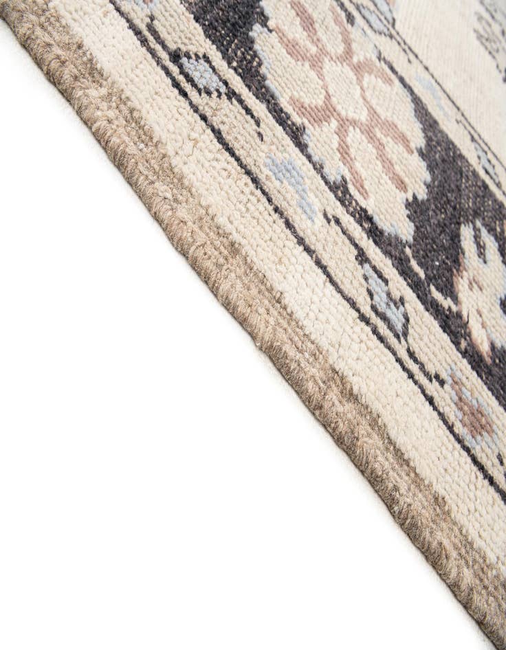 Detail image of  9' 7 x 11' 10  Hand Knotted Oushak Wool Rug