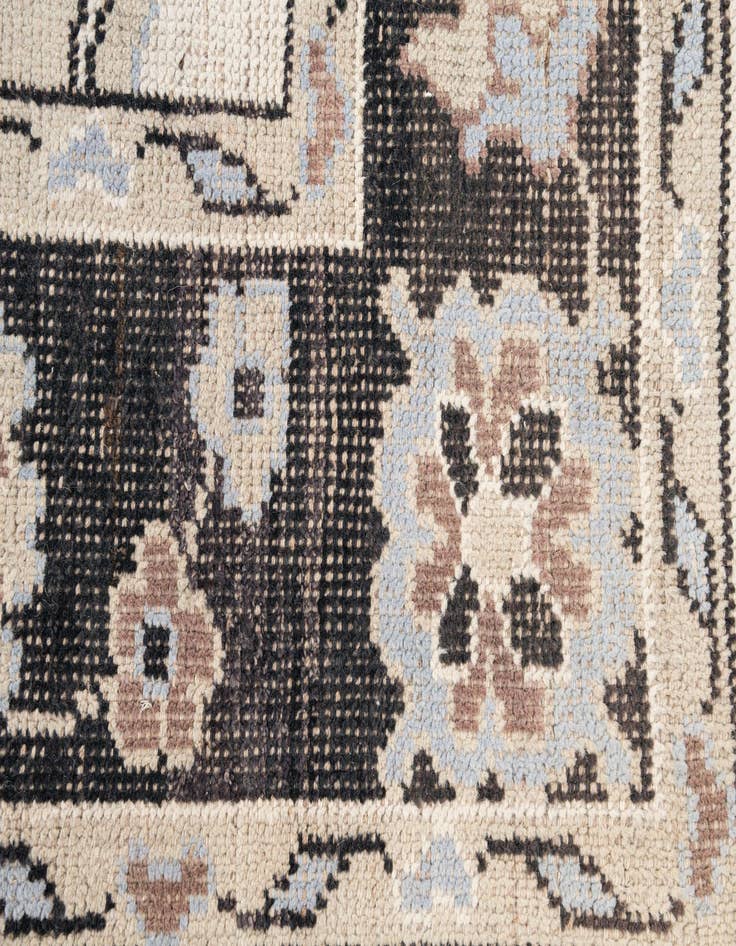 Detail image of  9' 7 x 11' 10  Hand Knotted Oushak Wool Rug