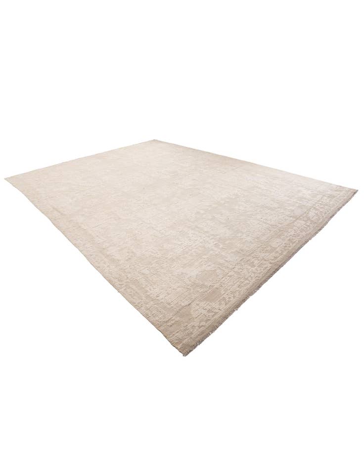 Detail image of  11' 9 x 16'  Hand Knotted Oushak Wool Rug