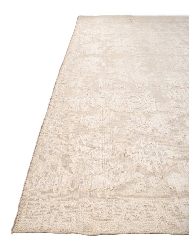 Detail image of  11' 9 x 16'  Hand Knotted Oushak Wool Rug