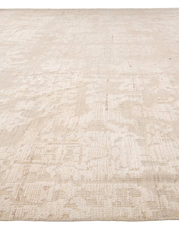 Detail image of  11' 9 x 16'  Hand Knotted Oushak Wool Rug