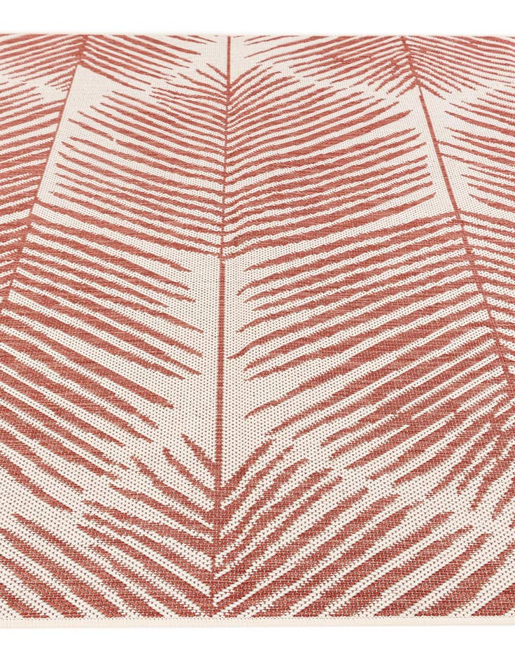 Detail image of  5' 3 x 7' 7  Washable Botanical Indoor / Outdoor Rug