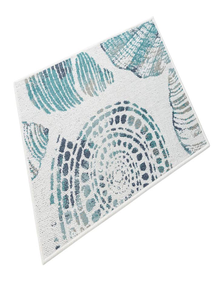 Detail image of  2' x 3'  Washable Coastal Indoor / Outdoor Rug