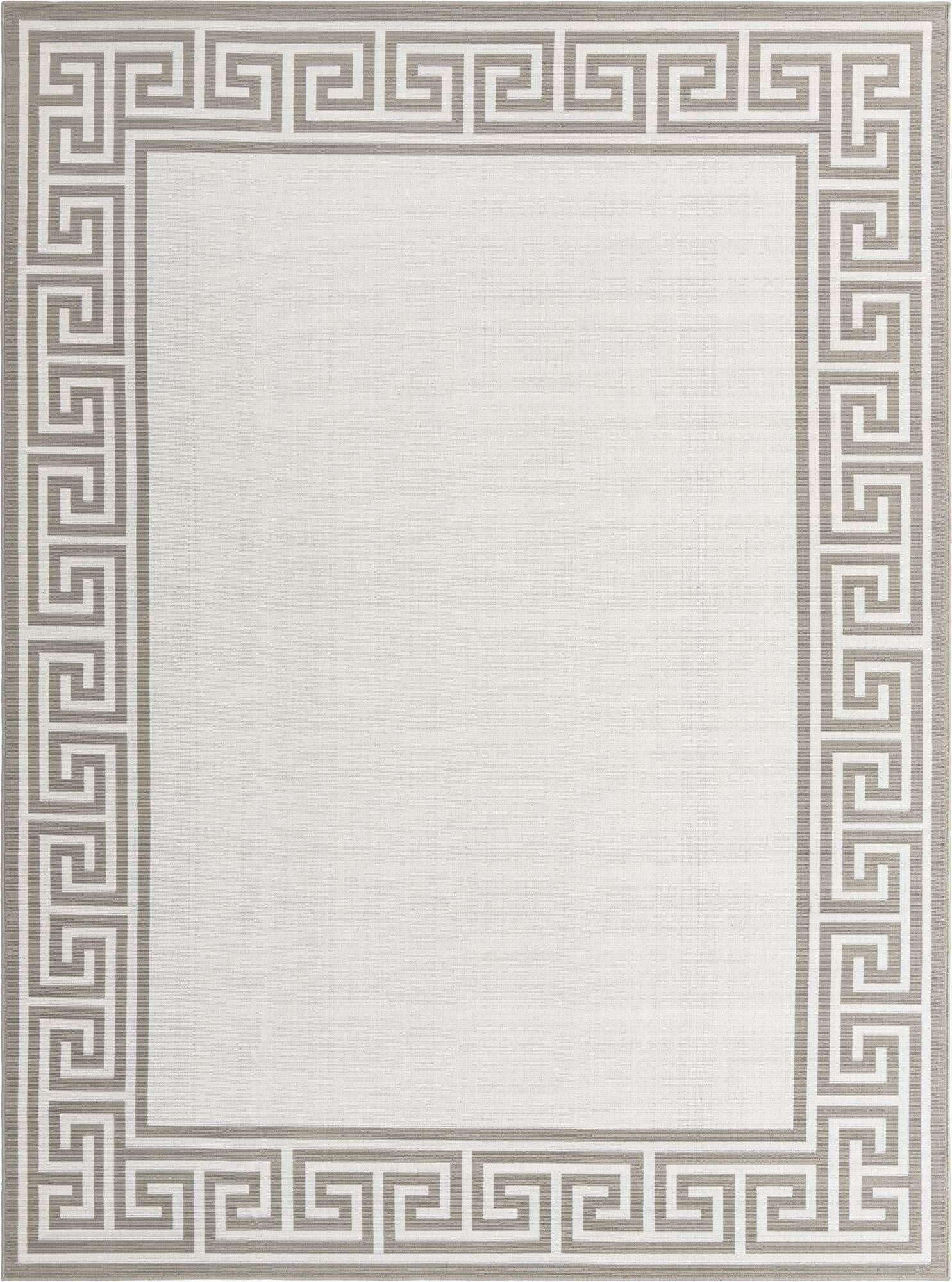  9' x 12'  Washable Coastal Indoor / Outdoor Rug