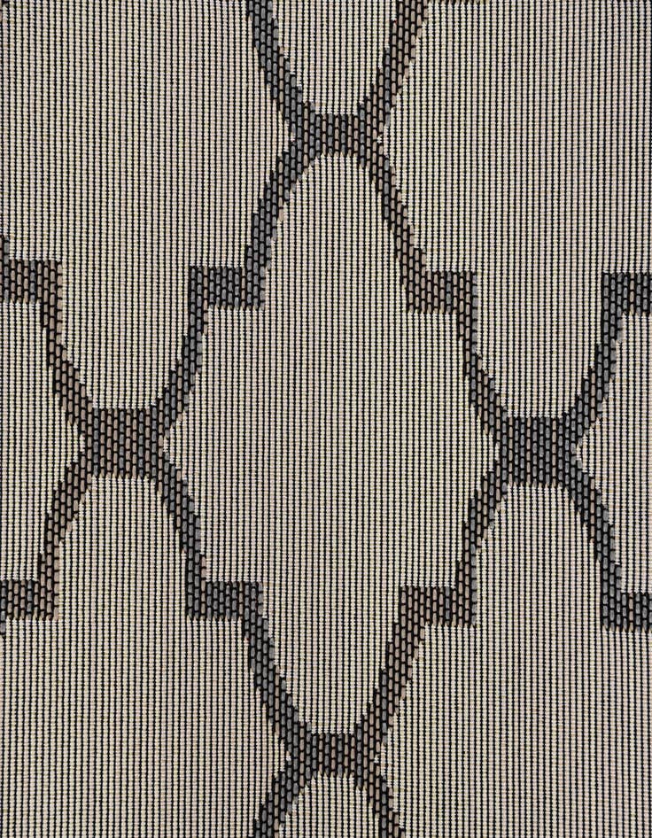 Detail image of  5' 3 x 7' 7  Washable Lattice Indoor / Outdoor Rug