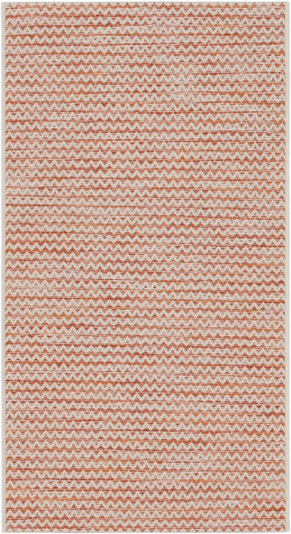  2' 7 x 4' 10  Washable Modern Indoor / Outdoor Rug