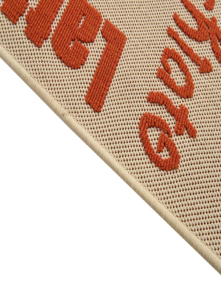 Detail image of  5' x 7' 6  Washable Modern Indoor / Outdoor Rug