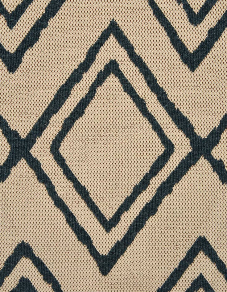 Detail image of  5' x 7' 7  Washable Modern Indoor / Outdoor Rug